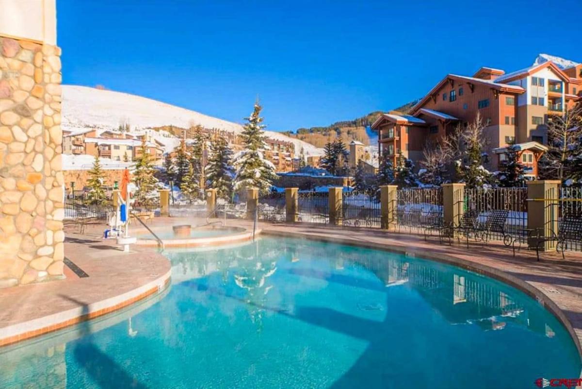 1Bd Suite 504 Perfect Location With Pool And Hot Tub Crested Butte Bagian luar foto